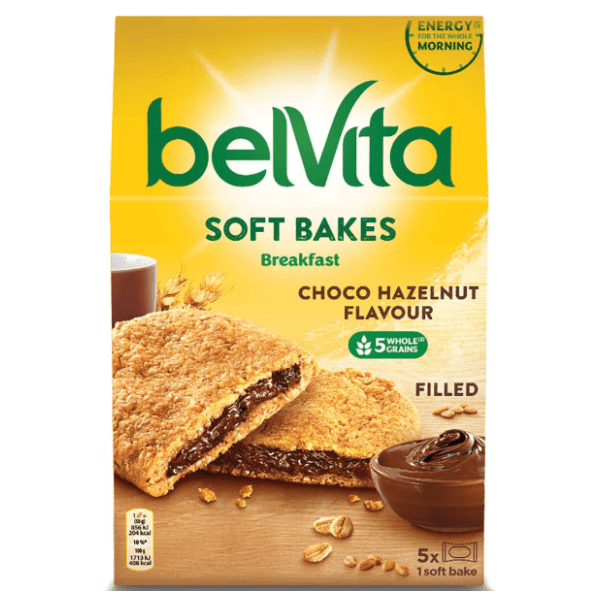 Integralni keks BELVITA soft bakes chocolate 250g