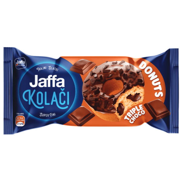 JAFFA Kolač Donuts triple choco 58g