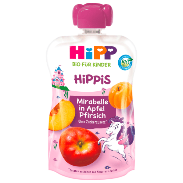 Kašica HIPP Jabuka mirabel šljiva breskva 100g