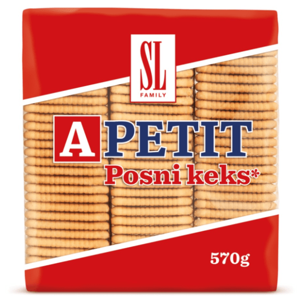 SWISSLION Apetit posni keks classic 570g