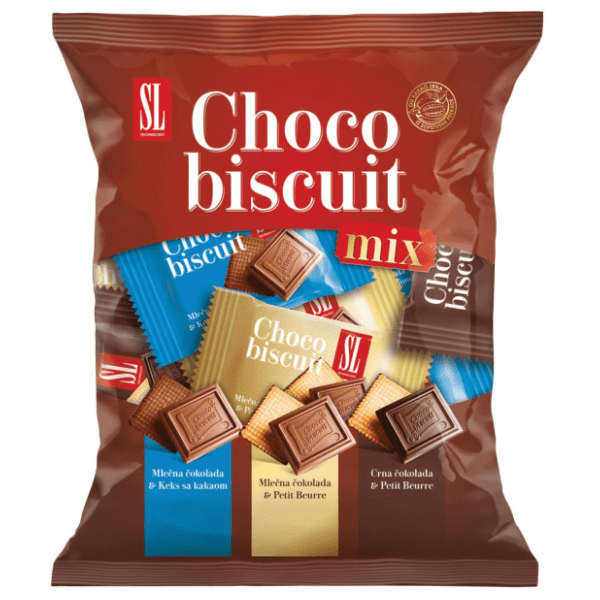 Keks SWISSLION Choco biscuit mix 300g