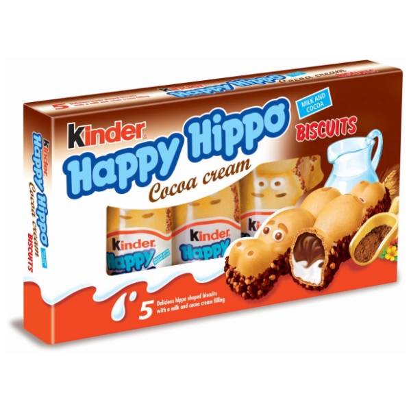 KINDER Mini bar Happy hippo 103,5g
