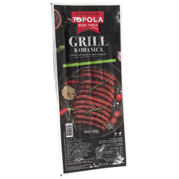 TOPOLA grill kobasica 360g