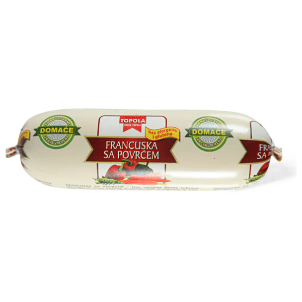 Francuska kobasica sa povrćem TOPOLA 320g