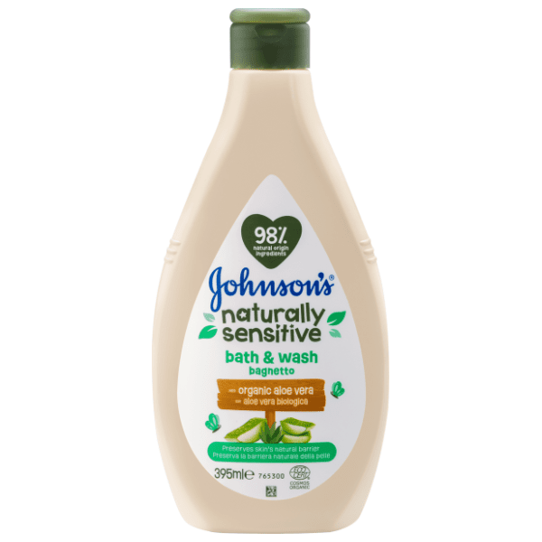 Dečija kupka JOHNSON'S Natural bio aloe vera 395ml