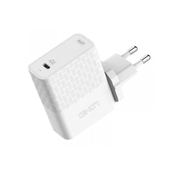 LDNIO punjač USB 3.0 40W sa kablom Tip C na lightning (muški)