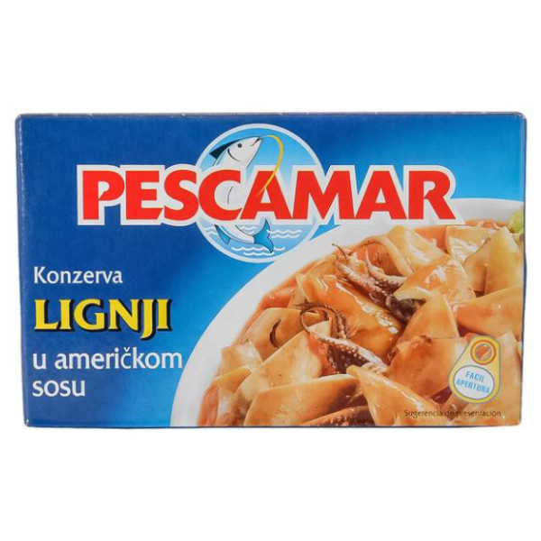 PESCAMAR lignje u američkom sosu 111g