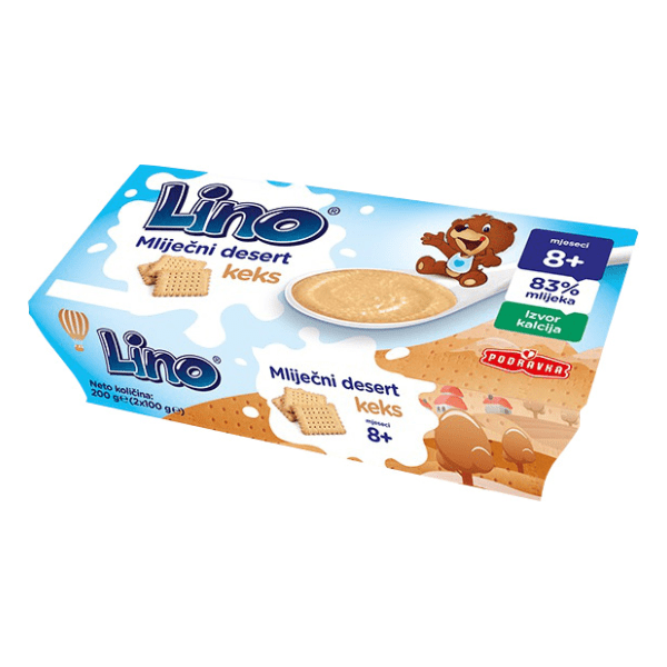 LINO Mlečni dezert sa keksom 200g