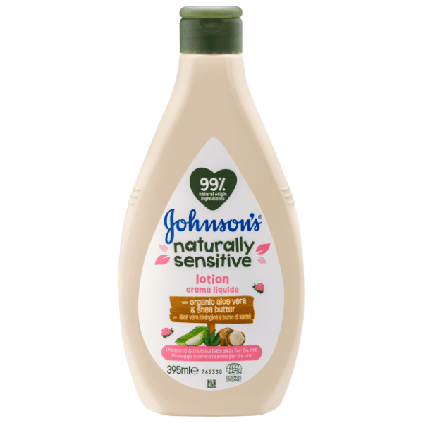 Losion JOHNSON'S Bio natural aloe vera shea butter 395ml