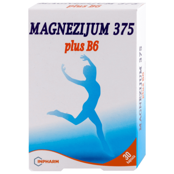 INPHARM Magnezijum 375 Plus B6 30kom