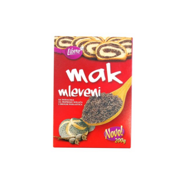 Mak LIBERO mleveni 200g