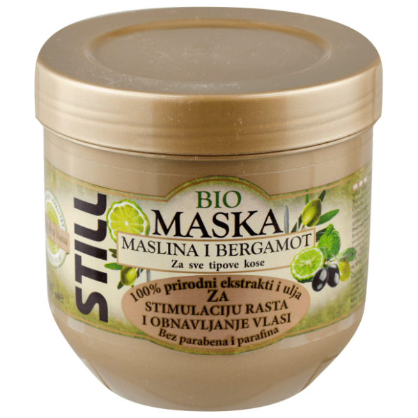 STILL Bio maslina i bergamot 500ml maska za kosu