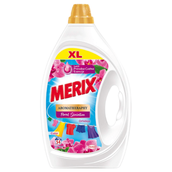 MERIX orhideja tečni deterdžent 54 pranja XL (2,43l)