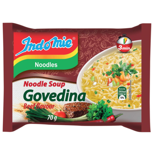Nudle INDOMIE Govedina 5x70g 5kom