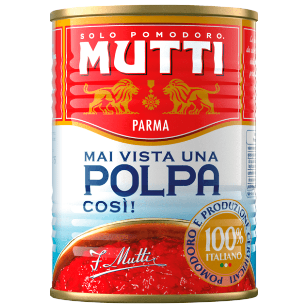 Paradajz seckani MUTTI Polpa 400g