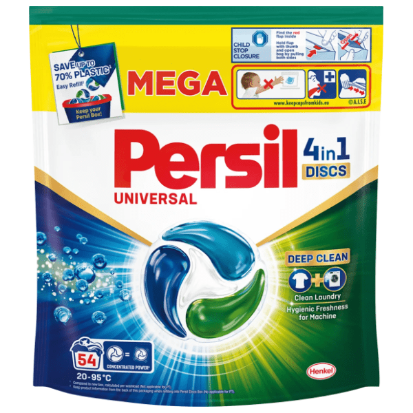 PERSIL DISCS Universal mega kapsule za veš 54kom