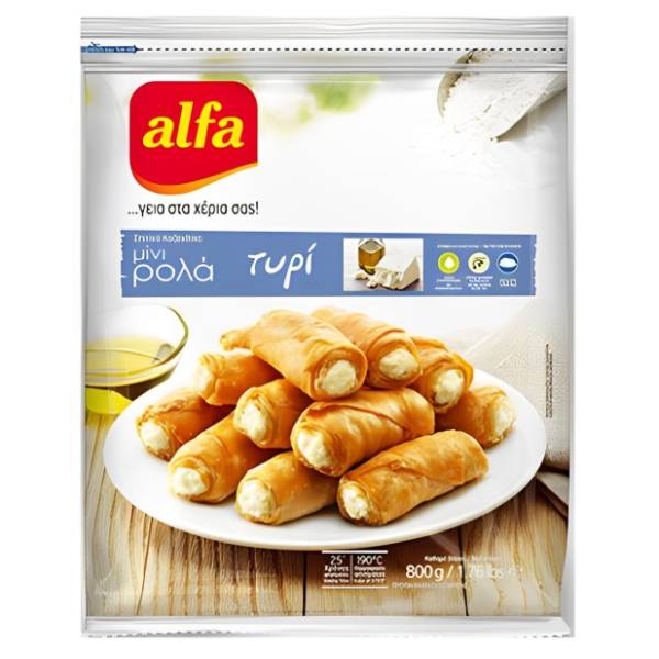 Pita ALFA Mini rolls feta sir 800g
