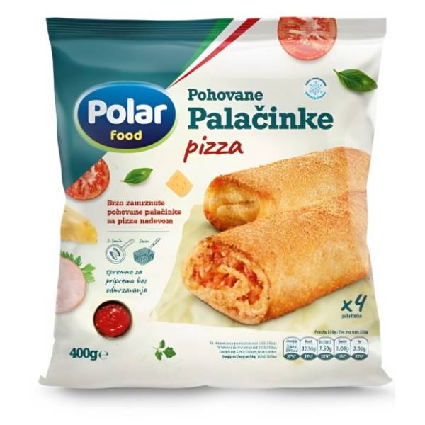 POLAR FOOD pohovane palačinke pizza 400g