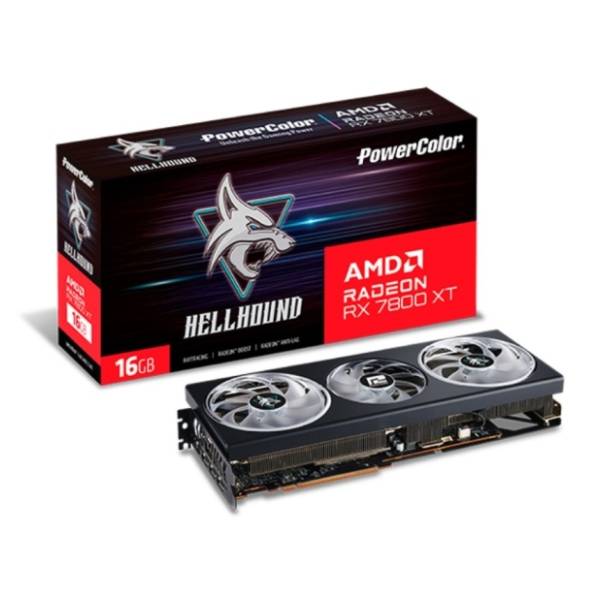 PowerColor AMD Radeon RX 7800 XT Hellhound OC 16GB GDDR6 256-bit grafička kartica