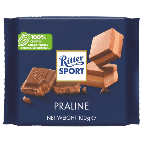 Čokolada RITTER SPORT praline 100g