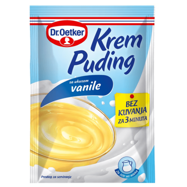 Instant puding DR OETKER krem vanila bez kuvanja 50g