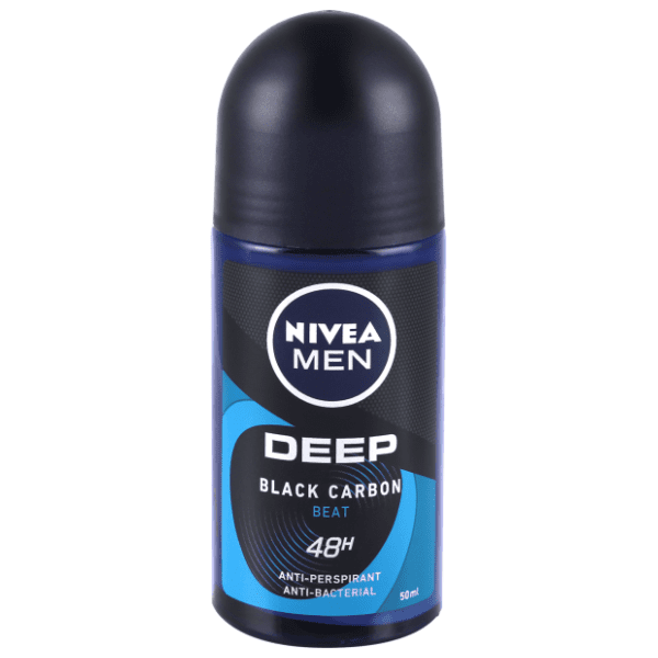 Roll-on NIVEA Deep beat black carbon 50ml