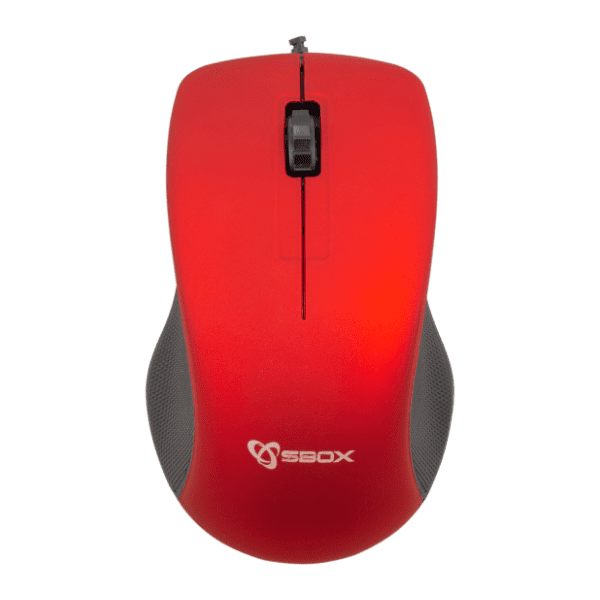 S BOX miš M-958 crveni