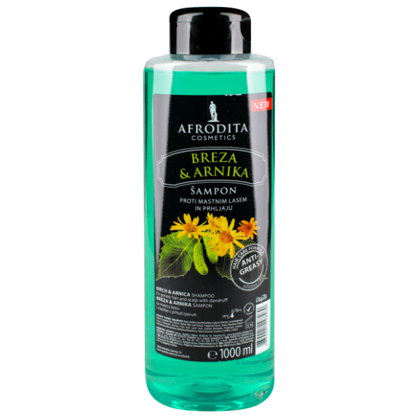 Šampon AFRODITA breza i arnika 1l