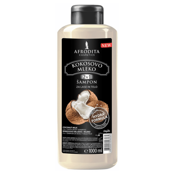 Šampon za kosu AFRODITA kokosovo mleko 1l