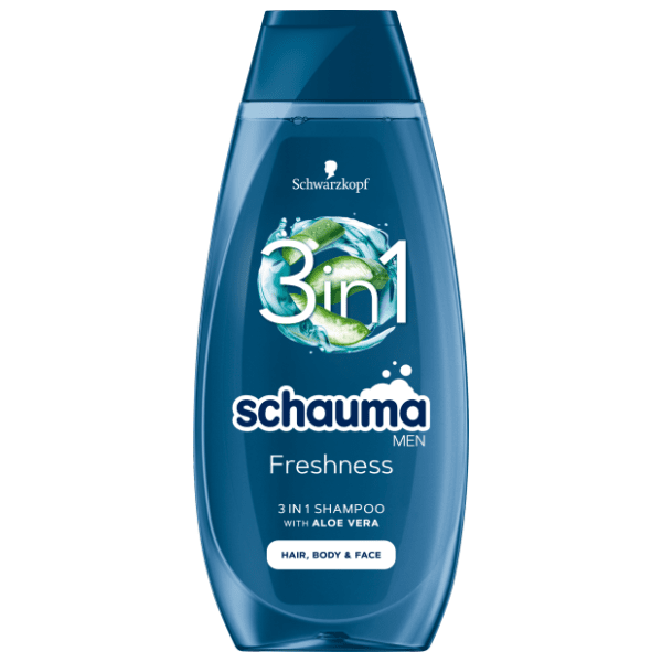 Šampon SCHAUMA Men 3u1 sea minerals & aloe vera 400ml