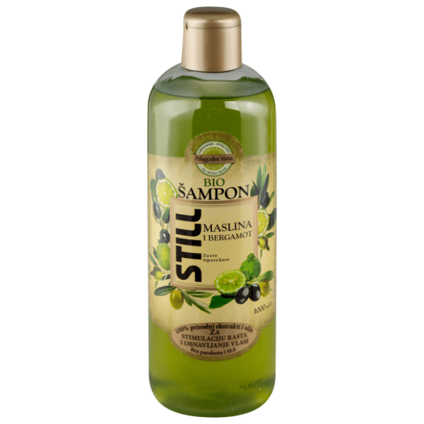 Šampon STILL Bio maslina i bergamot 1l