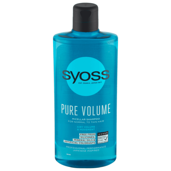 Šampon SYOSS Pure volume 440ml