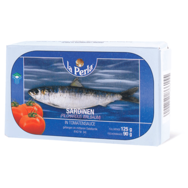 Sardina LA PERLA u paradajz sosu 125g