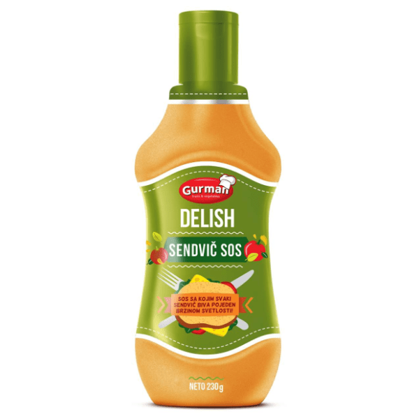 Sos GURMAN Delish sendvič 230g