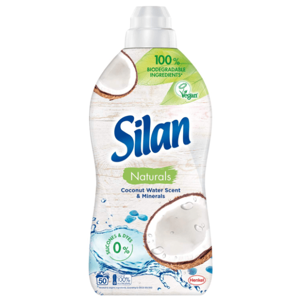 SILAN Coconut water & minerals omekšivač 50 pranja (1,1l)