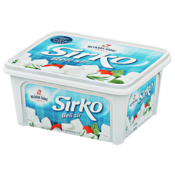 Sir beli MLEKARA ŠABAC Sirko 35% mm 450g