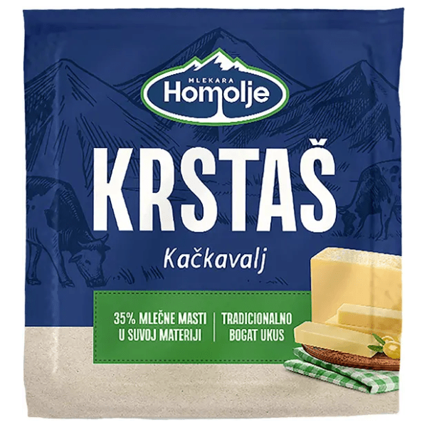 Sir MLEKARA HOMOLJE Krstaš kačkavalj 250g