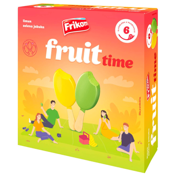 Sladoled FRIKOM Fruit time multipack 6x50ml