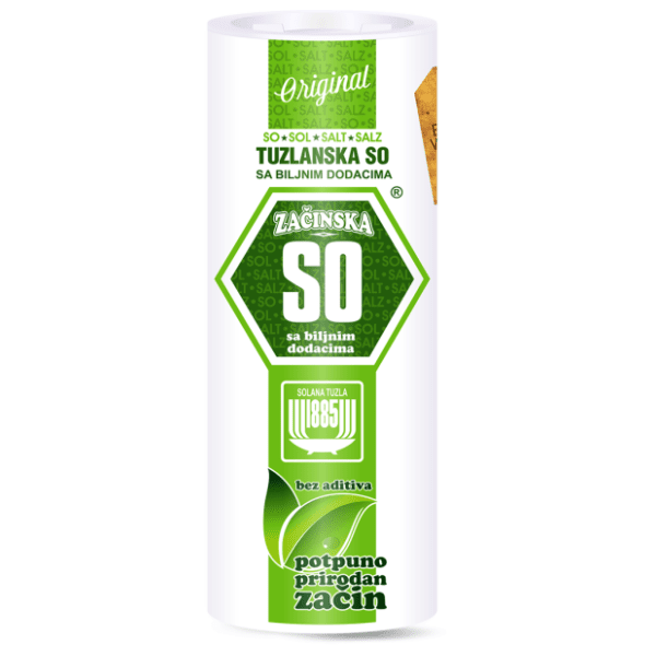 Kuhinjska so TUZLA sa biljnim začinima 200g