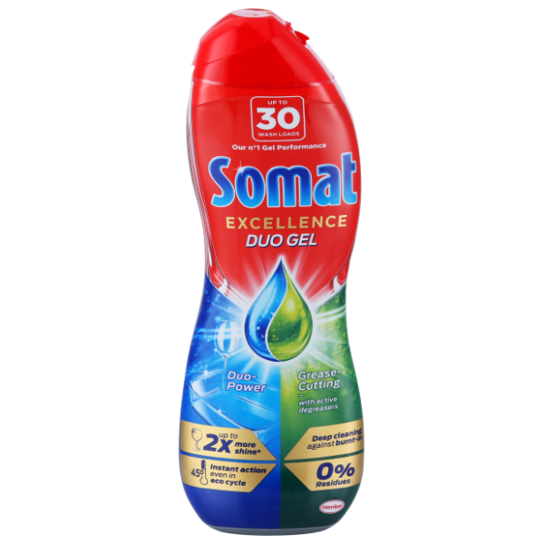 SOMAT gel za pranje posuđa excellence duo 540ml
