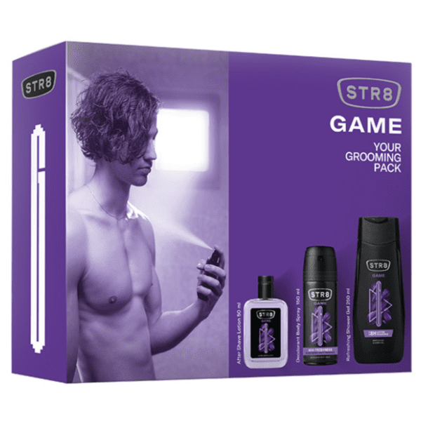 STR8 Set Game (After shave, dezodorans i gel za tuširanje)