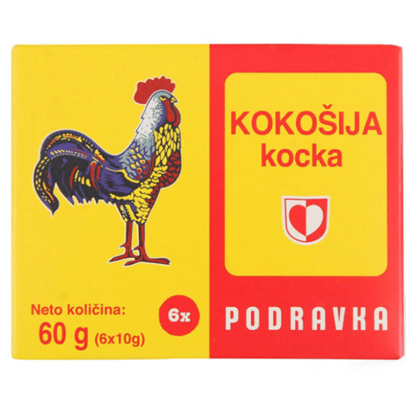 Kocka za supu PODRAVKA Kokošija retro 60g