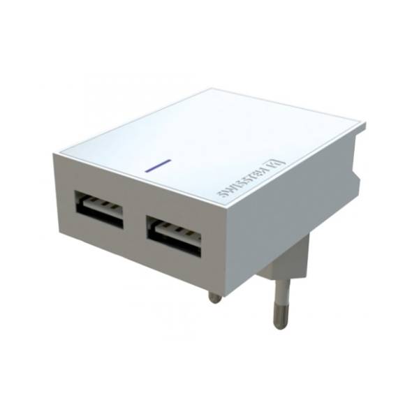 SWISSTEN adapter 2xUSB 3A