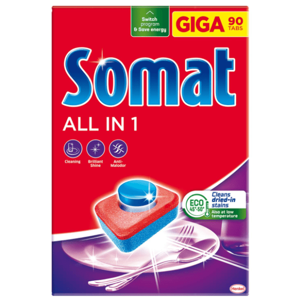 Tablete SOMAT All in one giga 90kom