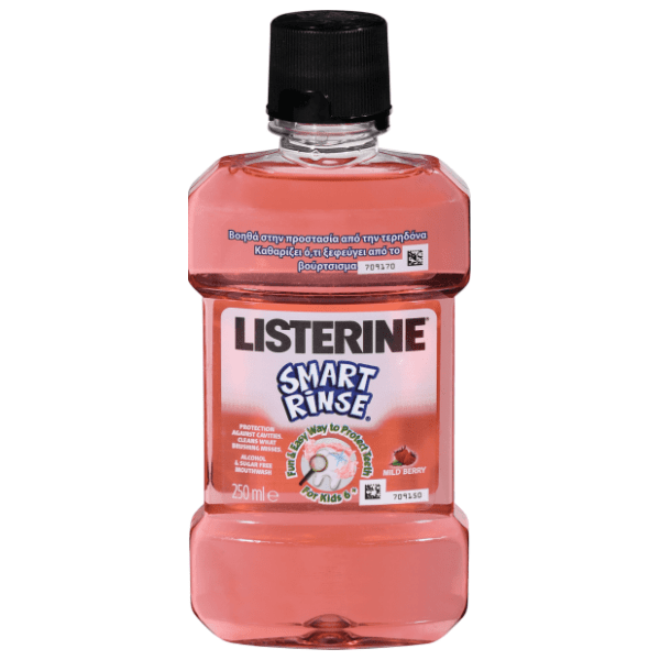 Tečnost za ispiranje usta LISTERINE Smart rinse kids berry 250ml