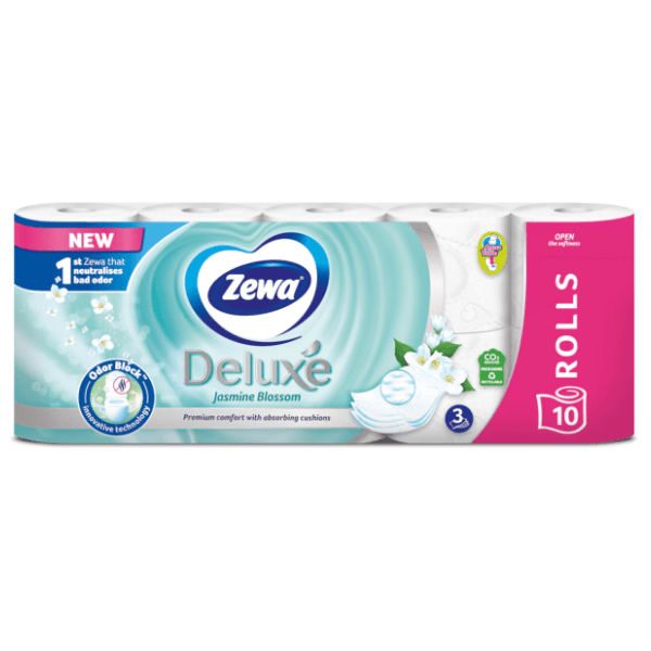 Toalet papir ZEWA deluxe jasmin 3sloja 10kom