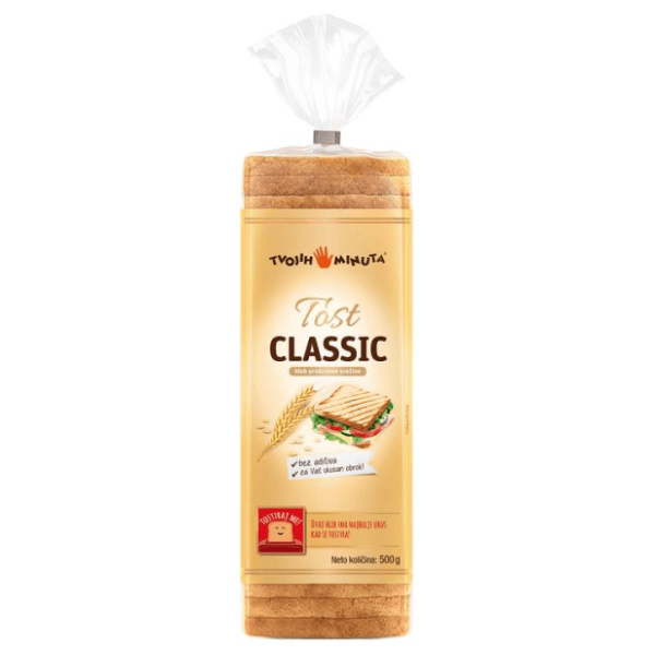 TVOJIH 5 MINUTA Tost hleb classic 500g