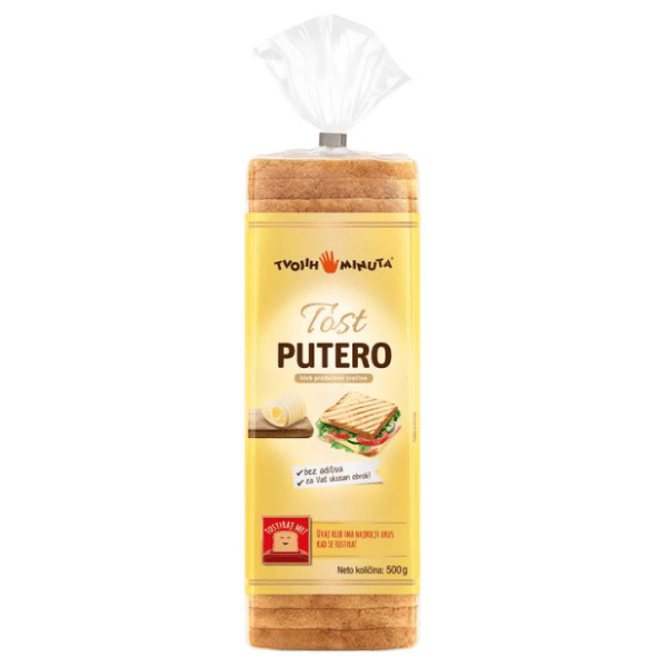 TVOJIH 5 MINUTA Tost hleb putero 500g