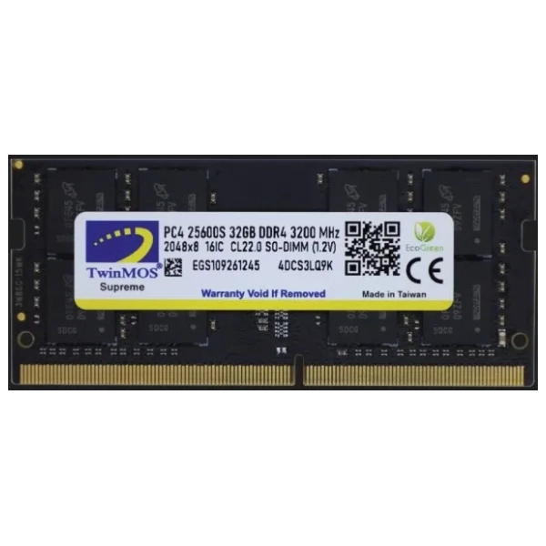 TwinMOS 32GB DDR4 3200MHz MDD432GB3200N