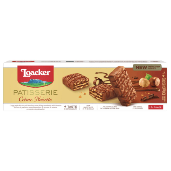 Vafl LOACKER Patisserie Noisette 100g